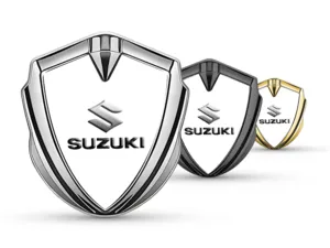 Suzuki Emblème Métal Insigne Conception Solide Qualité Exquise